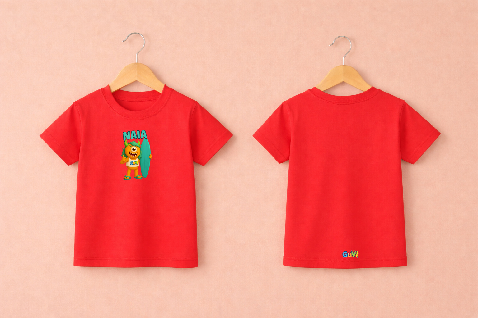 Remera roja Naia